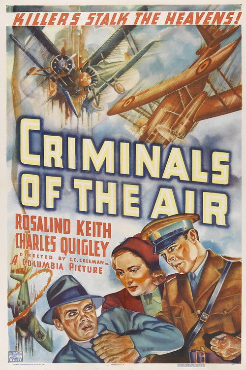 Criminals of the Air (1937) poster
