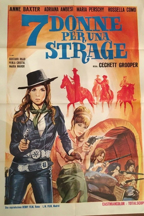 Sette donne per una strage (1967) poster