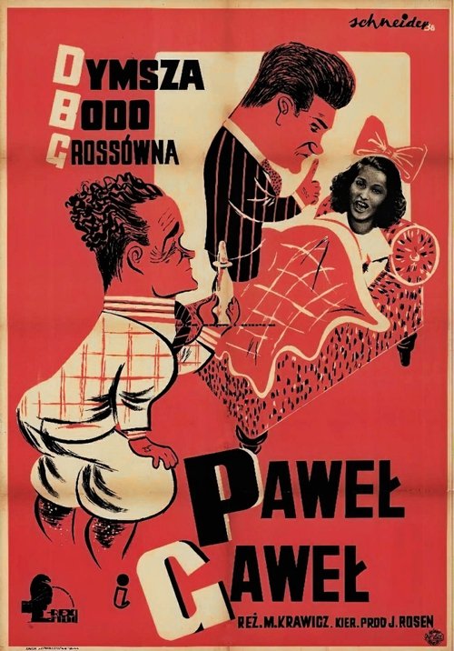 Paweł i Gaweł (1938) poster