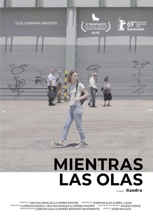 meanwhile the waves (2018) poster