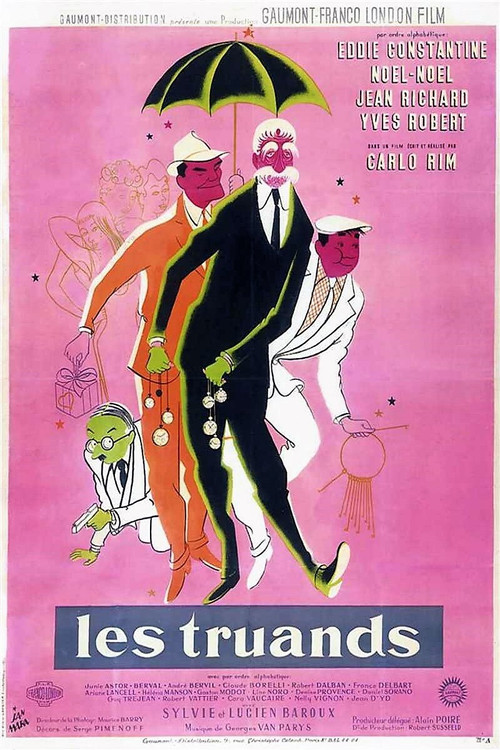 Les Truands (1956) poster