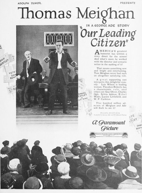 Our Leading Citizen (1922) poster