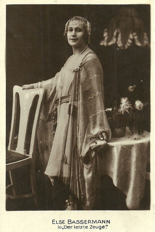 Der letzte Zeuge (1919) poster