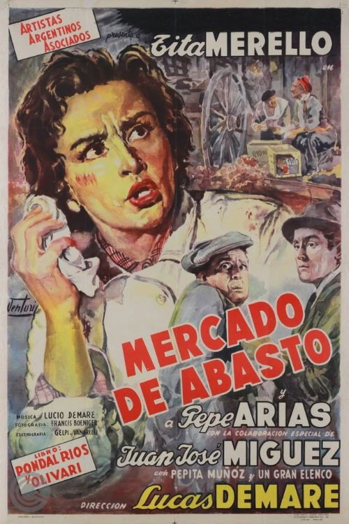 Mercado de abasto (1955) poster