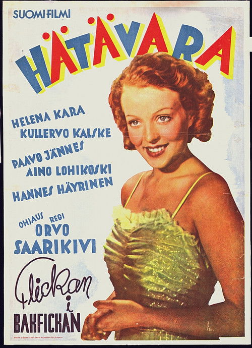 Hätävara (1939) poster
