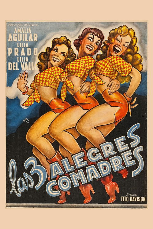 Las tres alegres comadres (1952) poster
