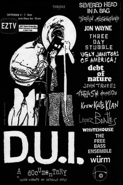 D.U.I. (1986) poster
