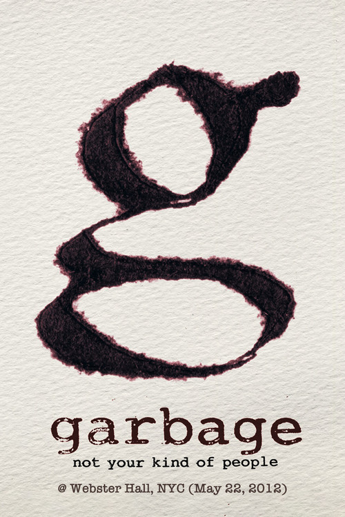 Garbage: Live in NYC (2012) poster
