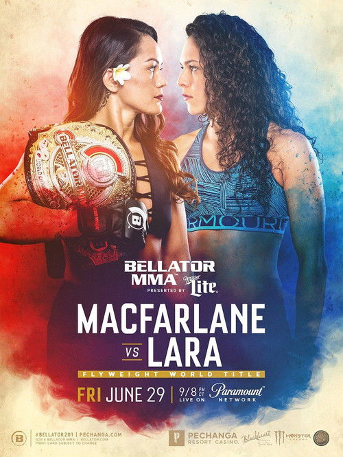 Bellator 201: Macfarlane vs. Lara (2018) poster