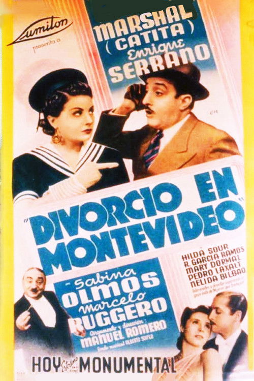 Divorce in Montevideo (1939) poster