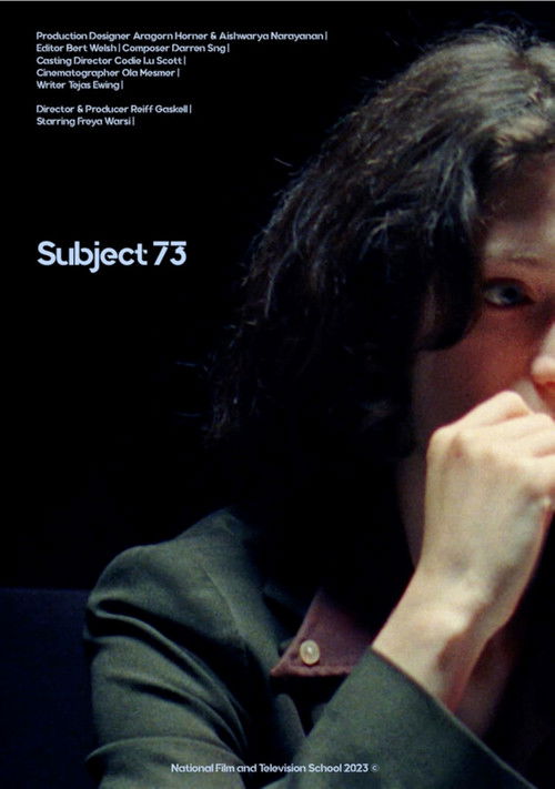 Subject 73 (2024) poster