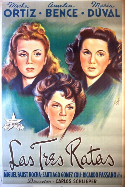 Las tres ratas (1946) poster