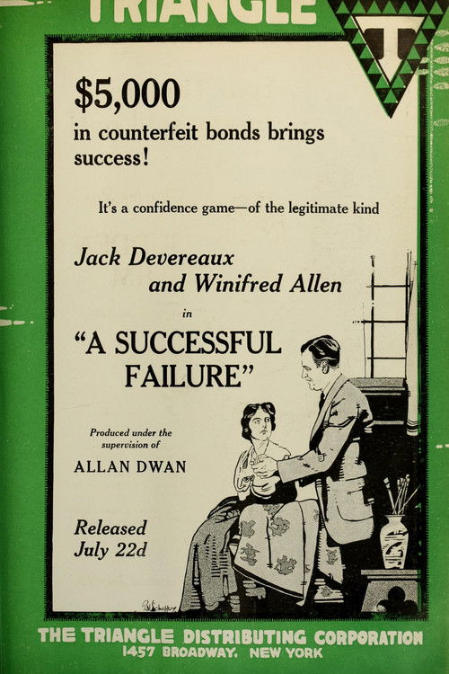 A Successful Failure (1917) poster