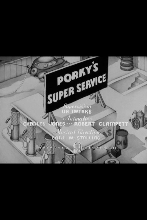 Porky's Super Service (1937) poster