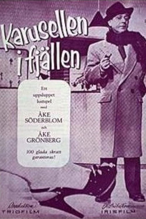 Karusellen i fjällen (1955) poster