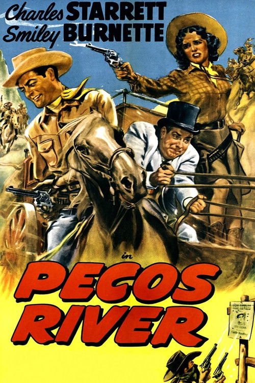 Pecos River (1951) poster