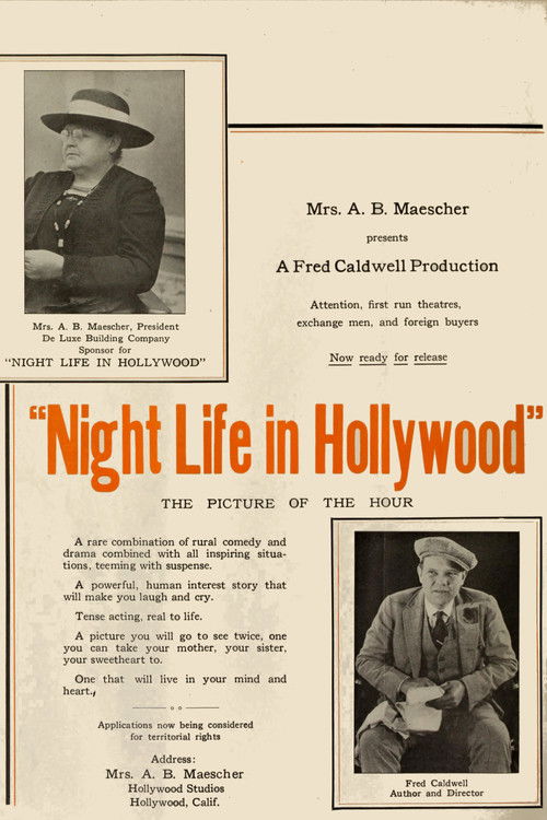 Night Life in Hollywood (1922) poster