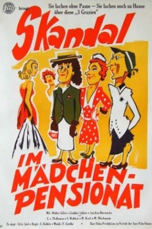 Skandal im Mädchenpensionat (1953) poster