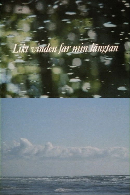 Likt vinden far min längtan (1988) poster