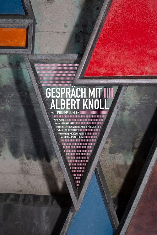 Conversation with Albert Knoll (2023) poster