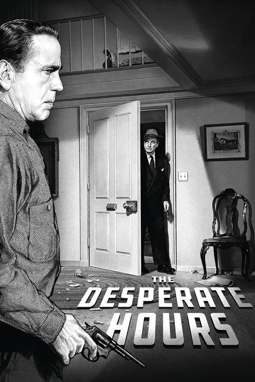 The Desperate Hours (1955) poster