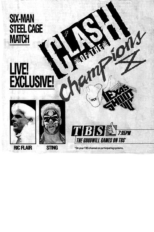 NWA Clash of The Champions X: Texas Shootout (1990) poster