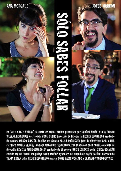 Solo sabes follar (2014) poster