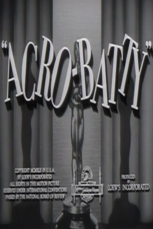 Acro-Batty (1942) poster