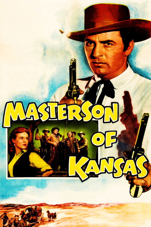 Masterson of Kansas (1954) poster