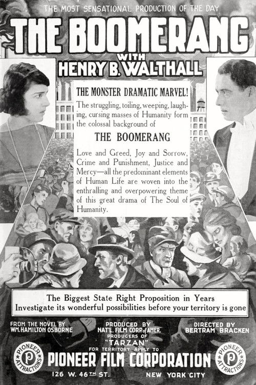 The Boomerang (1919) poster