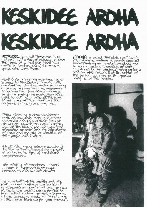 Keskidee Aroha (1979) poster