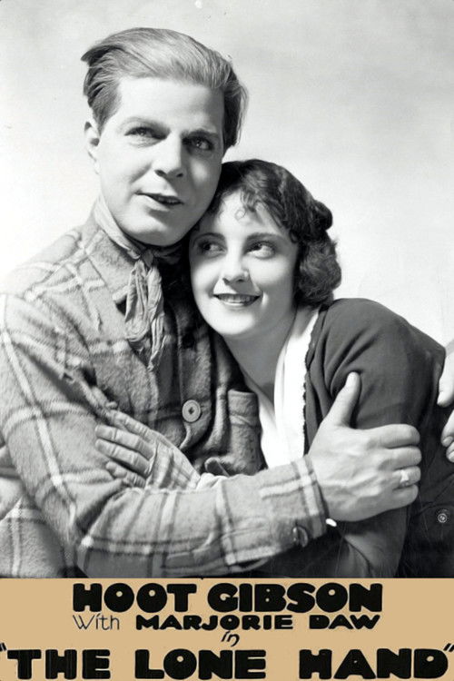 The Lone Hand (1922) poster