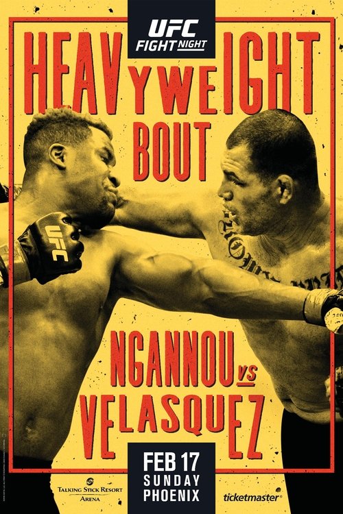 UFC on ESPN 1: Ngannou vs. Velasquez (2019) poster
