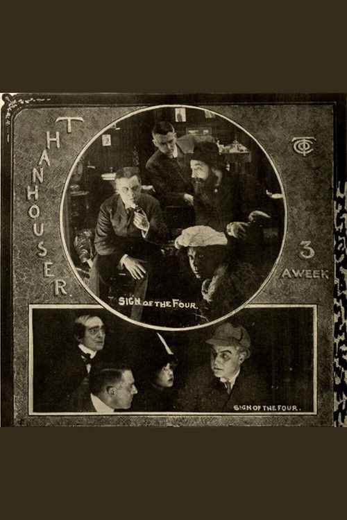 Sherlock Holmes Solves the Sign of the Four (1913) poster