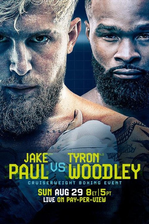 Jake Paul vs. Tyron Woodley (2021) poster