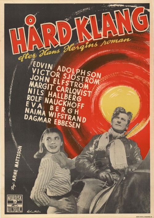 Hård klang (1952) poster