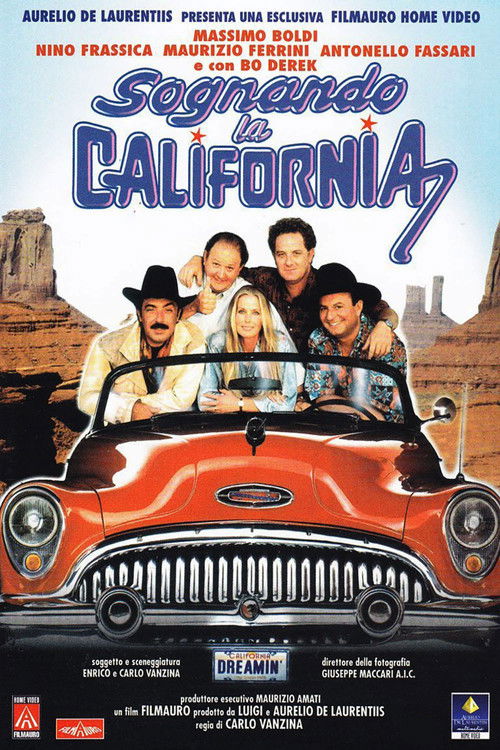 Sognando la California (1992) poster