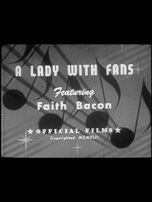 A Lady with Fans (1942) poster