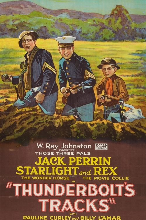 Thunderbolt's Tracks (1927) poster