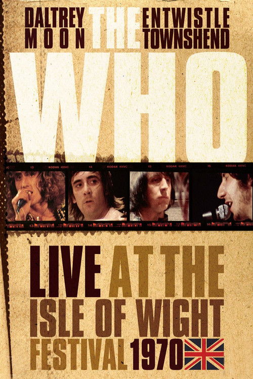 The Who:  Live at the Isle of Wight Festival 1970 (2009) poster