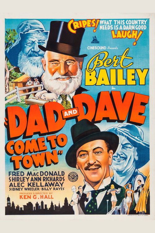 Dad and Dave Come to Town (1938) poster