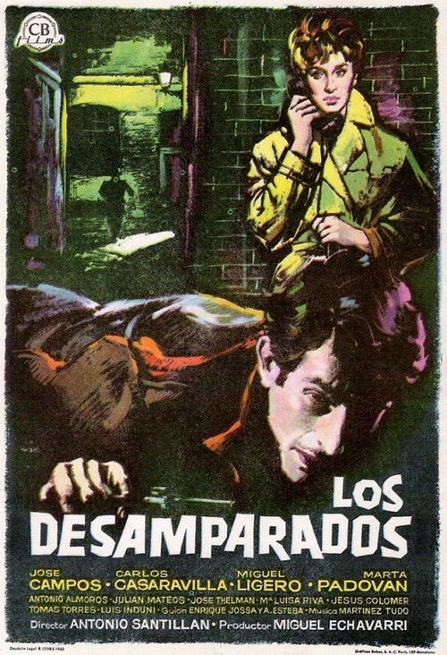 Los desamparados (1962) poster