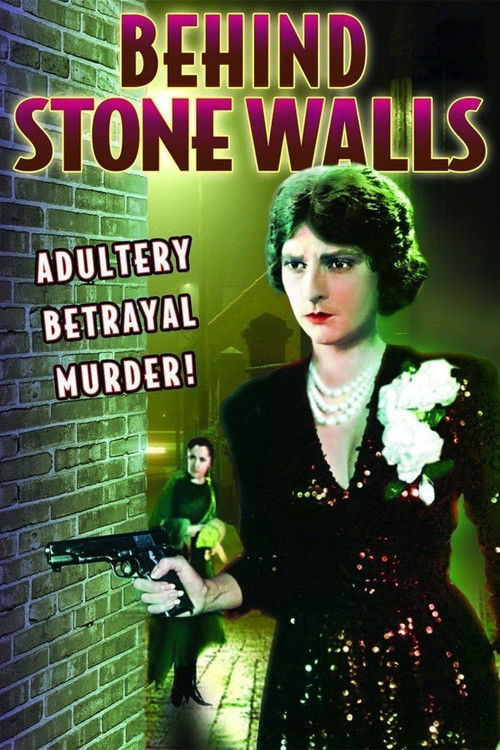 Behind Stone Walls (1932) poster