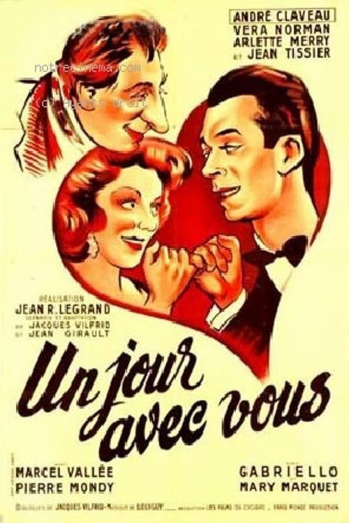 Un jour avec vous (1952) poster