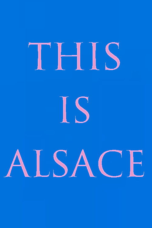 This Is Alsace (1960) poster