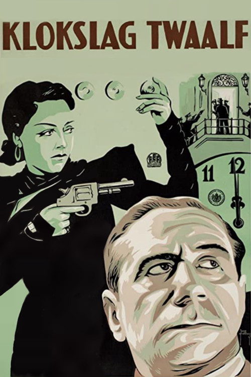 Klokslag twaalf (1936) poster