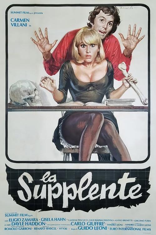 La supplente (1975) poster