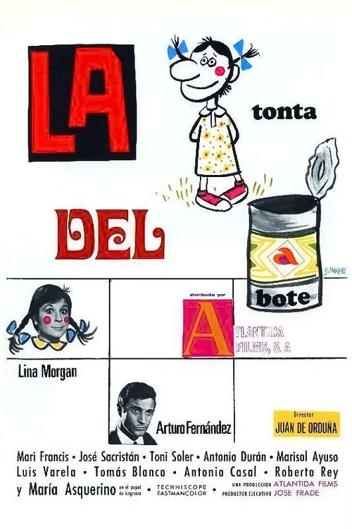 La tonta del bote (1970) poster