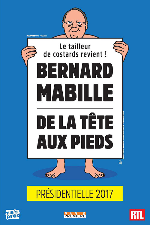 Bernard Mabille - De la tête aux pieds (2017) poster