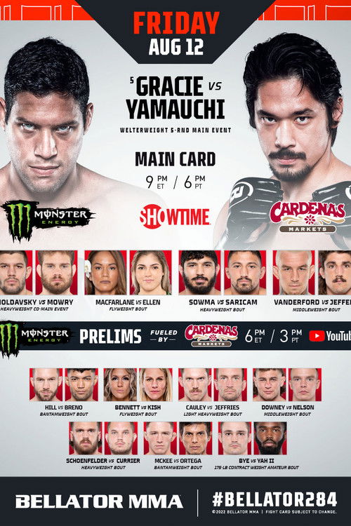 Bellator 284: Gracie vs. Yamauchi (2022) poster